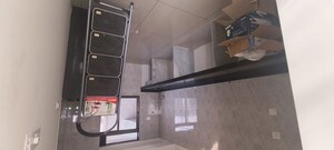 Kitchen in 3 BHK Apartment at Chandak 34 Park Estate, Goregaon West – for Rent