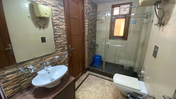 Bathroom in 4 BHK Builder Floor at South Extension I – for Rent