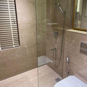 Bathroom in 4 BHK Apartment at Piramal Mahalaxmi, Arthur rd – for Sale