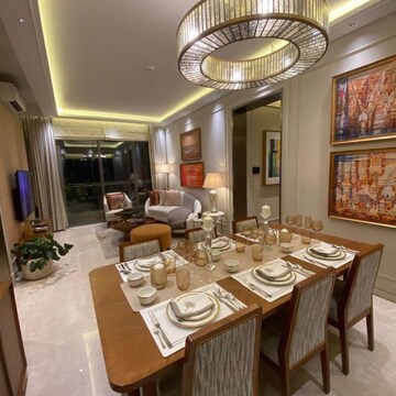 Dining area in 4 BHK Apartment at Piramal Mahalaxmi, Arthur rd – for Sale