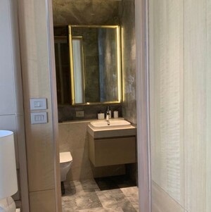 Bathroom in 4 BHK Apartment at Rustomjee Crown, Gokhale Road – for Sale