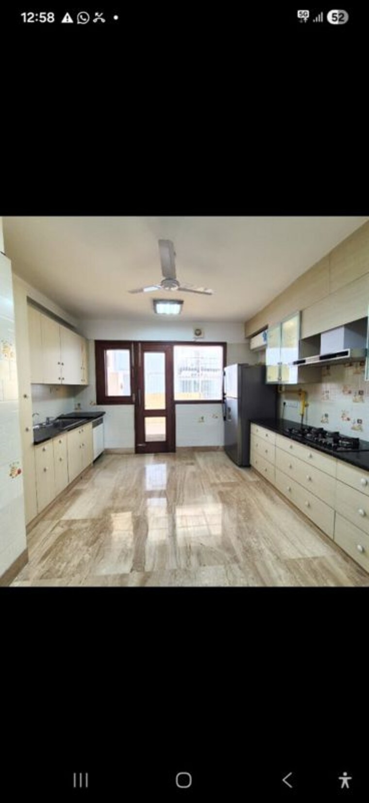 Kitchen, defence colony 3 Bedroom 325 Sq.Ft. Builder Floor In Defence Colony Delhi 9852969