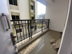 Balcony in 3 BHK Apartment at Purti Utsav, Rajarhat Road – for Rent