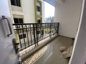Balcony in 3 BHK Apartment at Purti Utsav, Rajarhat Road – for Rent