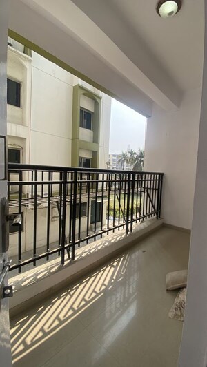 Balcony in 3 BHK Apartment at Purti Utsav, Rajarhat Road – for Rent