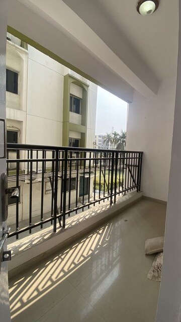Balcony in 3 BHK Apartment at Purti Utsav, Rajarhat Road – for Rent