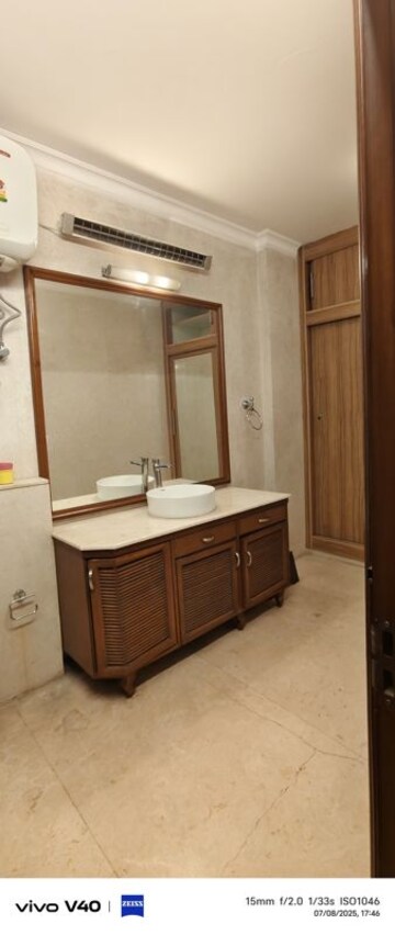 Kitchen in 3 BHK Builder Floor at Defence Colony – for Rent