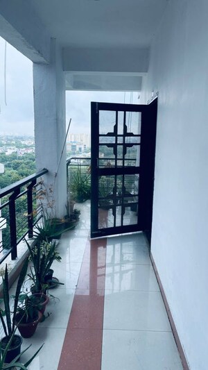 Balcony in 3 BHK Apartment at Gomti Nagar – for Rent