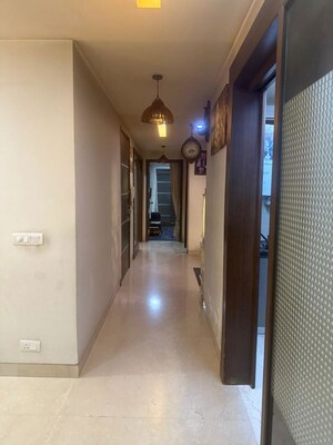 Building Lobby in 3 BHK Builder Floor at Greater Kailash I – for Sale