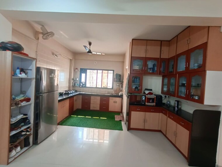 Kitchen, sama savil road 3 Bedroom 1900 Sq.Ft. Penthouse In SamA Savil Road Vadodara 9853020