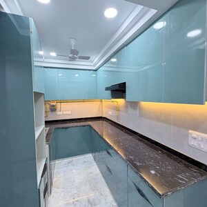 Kitchen in 3 BHK Builder Floor at Khirki Extension – for Rent