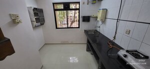 Kitchen in 1 BHK Apartment at Rutu Estate, Brahmand – for Rent