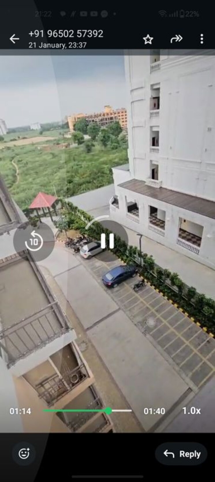 Balcony, rof-amaltas 1 Bedroom 419 Sq.Ft. Apartment In Sector 92 Gurgaon 9853091