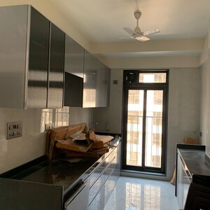 Kitchen in 3 BHK Apartment at Rank Terrace CHS, Kastur Park – for Rent