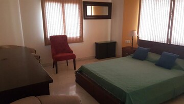 Bedroom in 2 BHK Builder Floor at Vasant Vihar – for Rent