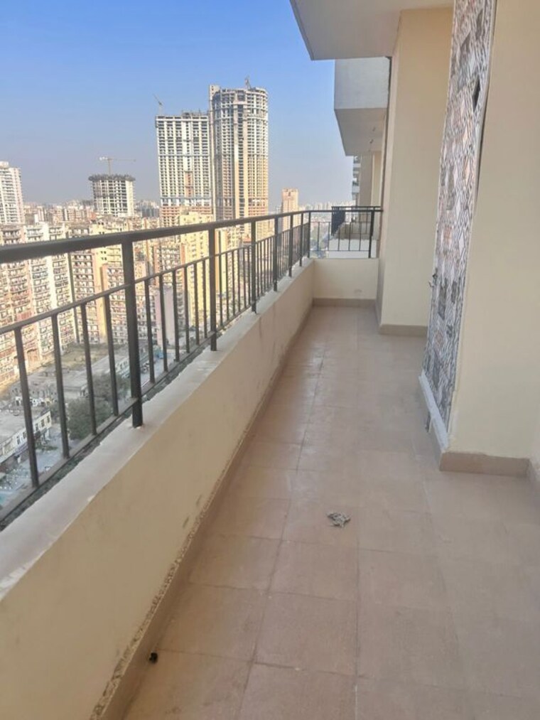 Balcony, amrapali-crystal-homes 3 Bedroom 1700 Sq.Ft. Apartment In Sector 76 Noida 9853167
