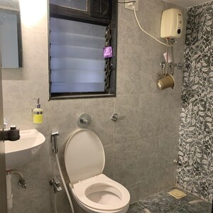 Bathroom in 3 BHK Apartment at Kastur Park – for Rent