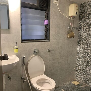 Bathroom in 3 BHK Apartment at Kastur Park – for Rent