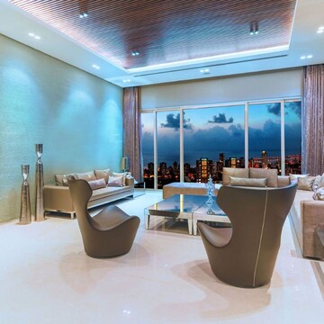 Living Room in 3 BHK Apartment at Raheja Imperia, Empire Mill – for Sale