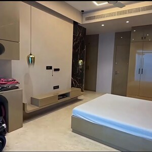 Master Bedroom in 4 BHK Apartment at Raheja Imperia, Empire Mill – for Sale