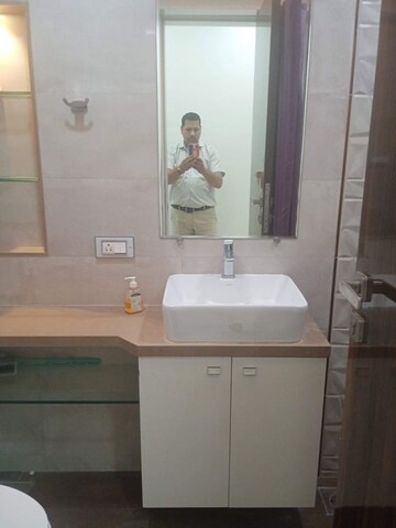 Bathroom in 2 BHK Apartment at Satellite Royale, Goregaon East – for Rent