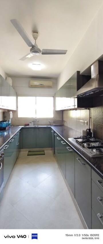 Kitchen in 3 BHK Apartment at Jor Bagh – for Rent