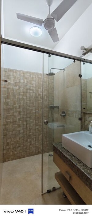 Bathroom in 3 BHK Apartment at Jor Bagh – for Rent