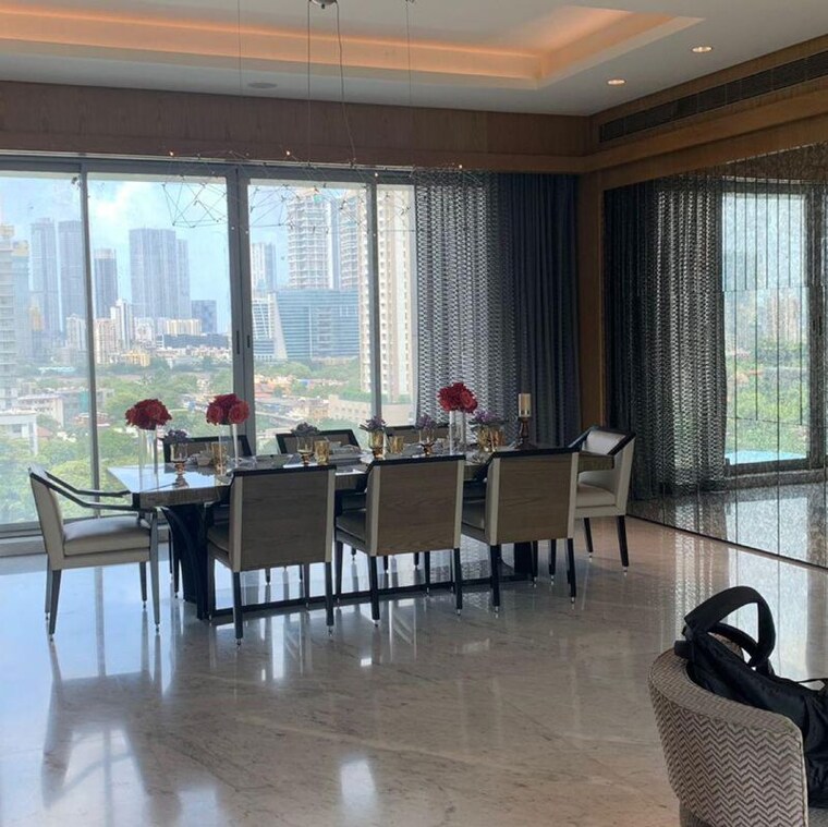 Dining area, kalpataru-avana 4 Bedroom 2690 Sq.Ft. Apartment In Parel Mumbai 9853220