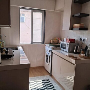 Kitchen in 2 BHK Apartment at Landmark Building Bandra West, Carter Road – for Rent