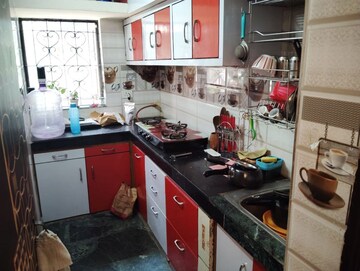 Kitchen in 1.5 BHK Builder Floor at Saket – for Rent