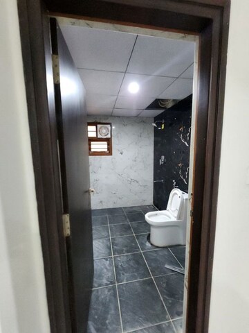 Bathroom in 1 BHK Builder Floor at Benson Town – for Rent