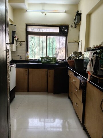 Kitchen in 1 BHK Apartment at Sagar Avenue, Santacruz East – for Rent