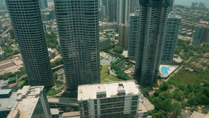 4 BHK Apartment – Exterior View View at Lodha The Park, Century Mills - for Sale