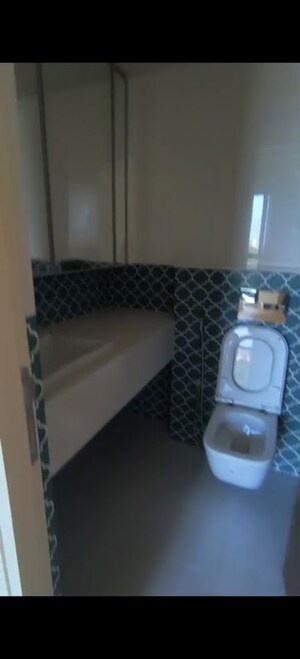 Bathroom in 3 BHK Apartment at Lodha Sterling, Kolshet Road – for Rent