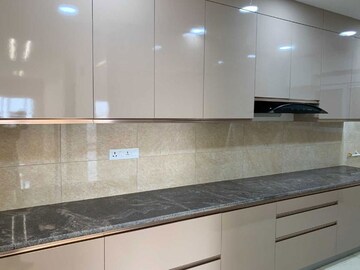 Kitchen in 3 BHK Apartment at Prestige High Fields, Gachibowli – for Rent