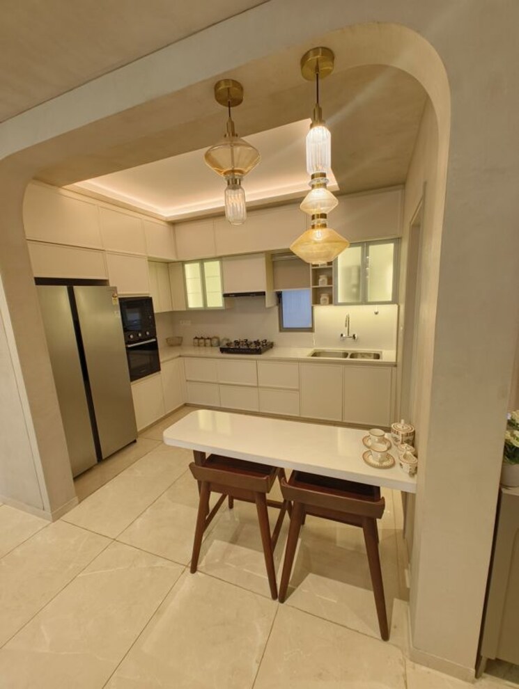 Kitchen, mahima-shubh-nilay 3.5 Bedroom 1945 Sq.Ft. Apartment In Ajmer Road Jaipur 9811864