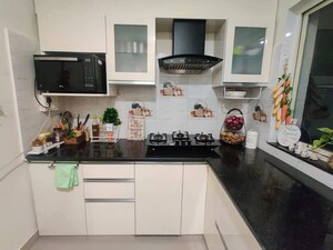 Kitchen in 2 BHK Apartment at Godrej Prime, Chembur – for Rent