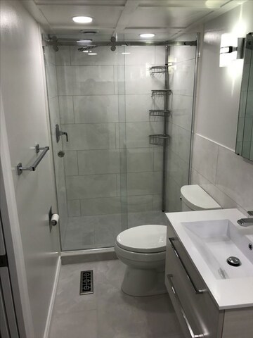 Bathroom in 2 BHK Apartment at Godrej Prime, Chembur – for Rent