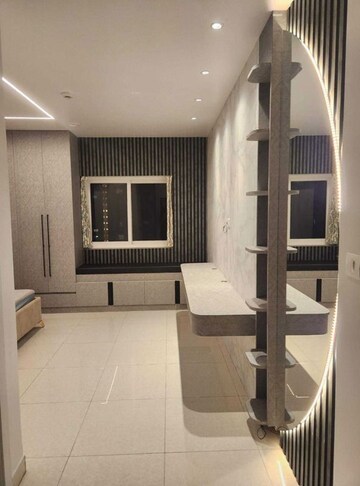 Building Lobby in 4 BHK Apartment at Prestige High Fields, Gachibowli – for Rent