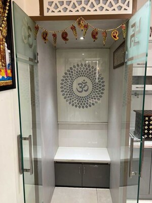 Bathroom in 3 BHK Apartment at Hallmark Vicinia, Narsingi – for Rent