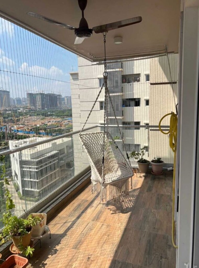 Balcony, hallmark-vicinia 3 Bedroom 1600 Sq.Ft. Apartment In Narsingi Hyderabad 9853321