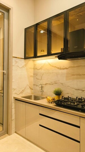 Kitchen/pantry in 4 BHK Apartment at Raheja Acropolis, Deonar – for Rent