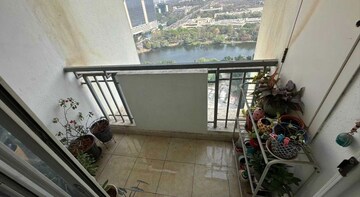 Balcony in 2 BHK Apartment at Mantri Celestia, Gachibowli – for Rent
