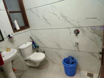 Bathroom in 3 BHK Builder Floor at Pir Machalla – for Rent