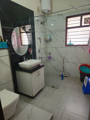 Bathroom in 3 BHK Builder Floor at Pir Machalla – for Rent