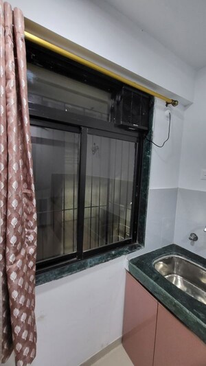 Kitchen in 1 BHK Apartment at Highland Pearl, Thane West – for Rent