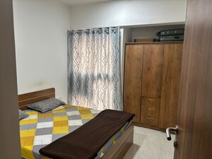 Bedroom in 1 BHK Apartment at Lodha Crown Quality Homes, Majiwada – for Rent