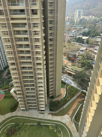 Balcony in 2.5 BHK Apartment at Runwal Sanctuary, Mulund West – for Rent