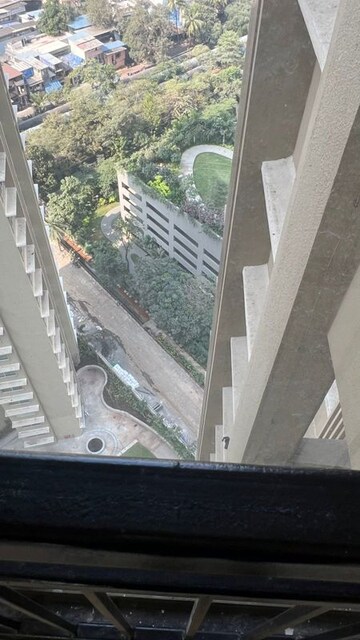 Balcony in 2.5 BHK Apartment at Runwal Sanctuary, Mulund West – for Rent