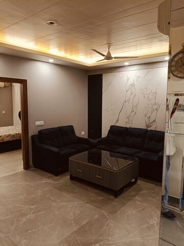 Living Room in 3 BHK Builder Floor at Dhakoli – for Rent